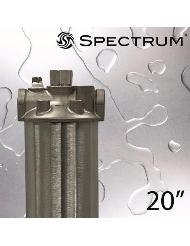 LOGEMENT SPECTRUM ACIER INOXYDABLE 1 CARTOUCHE...