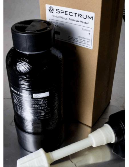 BOTELLA SPECTRUM Fibre de verre noire complète 7" x 30