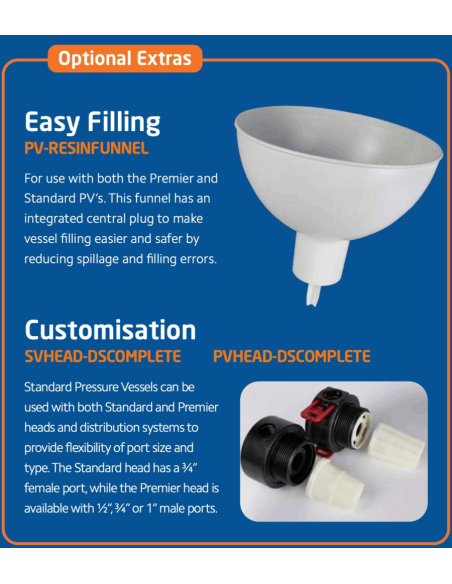 BOTELLA SPECTRUM Fibre de verre noire 8 pouces sur 22 pouces