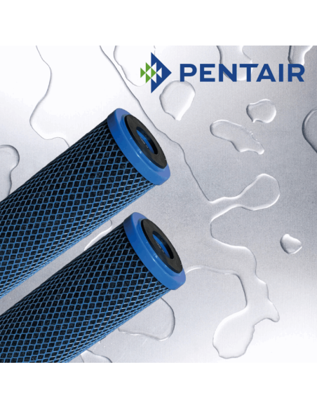 CARTUCHO FILTRANTE PENTAIR FIBREDYNE CARBON BLOCK 5 MICRAS 20" (CFB-PLUS20)