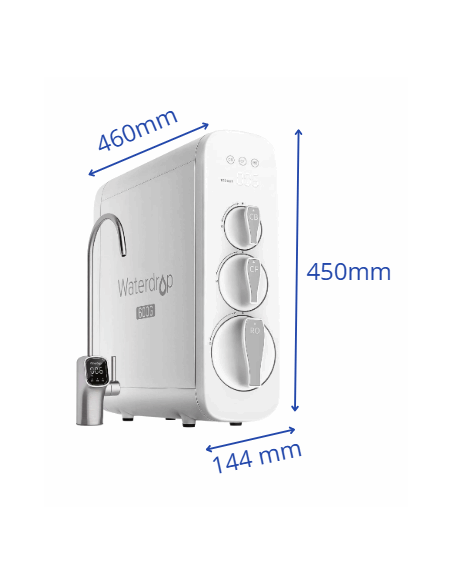 800 GPD G3P800 WATERDROP OIS SYSTEM AVEC LUMIÉRE STERILIZATION ULTRAVIOLET