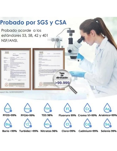 800 GPD G3P800 WATERDROP OIS SYSTEM AVEC...