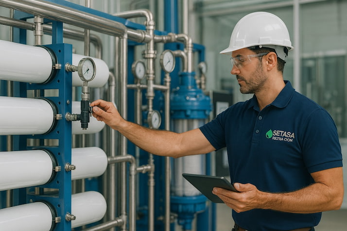 &oacute;smosis inversa industrial